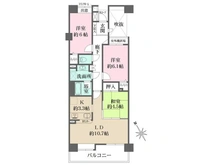 【神奈川県/横浜市戸塚区吉田町】ファミールヒルズ戸塚 間取り図