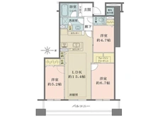 【神奈川県/横浜市戸塚区品濃町】ニューシティ東戸塚タワーズシティパークタワー東戸塚 間取り図