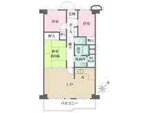 【大阪府/吹田市出口町】千里豊津パークハイツ 間取り図