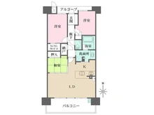 【大阪府/吹田市山手町】BELISTA吹田山手町 間取り図