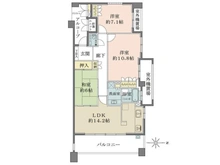 【兵庫県/西宮市伏原町】フロントレジデンス西宮北口 間取り図