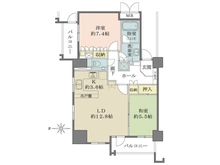 【兵庫県/宝塚市武庫川町】ファミール宝塚グランスイートタワー 間取り図