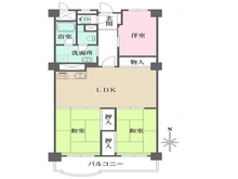 【兵庫県/西宮市柳本町】西宮ハイツ 間取り図