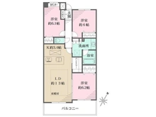 【神奈川県/横浜市青葉区藤が丘】パークハウス青葉藤が丘ヴェルール 間取り図