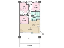 【神奈川県/横浜市青葉区つつじが丘】パークフォリア青葉台つつじが丘レジデンス 間取り図