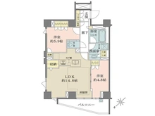 【東京都/文京区小石川】ブランズ文京小石川レジデンス 間取り図