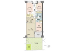 【東京都/文京区千石】パークハウス千石丸山町 間取り図