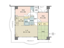 【東京都/江戸川区下篠崎町】藤和シティコープ篠崎 間取り図