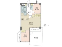 【東京都/品川区小山台】マイキャッスル不動前 間取り図