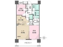 【神奈川県/川崎市中原区新丸子東】藤和シティホームズ新丸子駅前 間取り図