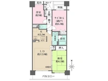 【神奈川県/川崎市中原区丸子通】クレッセント新丸子III 間取り図