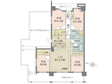 【東京都/国分寺市東恋ヶ窪】ザ・パークハウス国分寺四季の森 間取り図
