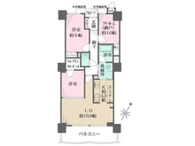 【兵庫県/神戸市灘区弓木町】ラ・トゥール六甲　イースト棟 間取り図