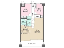 【兵庫県/神戸市灘区桜ヶ丘町】藤和六甲桜ケ丘ホームズ 間取り図