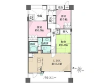 【兵庫県/神戸市東灘区御影郡家】ロジュマンスティーロ御影 間取り図