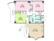 【兵庫県/芦屋市朝日ケ丘町】朝日ケ丘アーバンライフ 間取り図