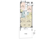 【兵庫県/神戸市灘区薬師通】ハイネスピア六甲薬師通 間取り図