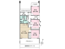 【兵庫県/神戸市東灘区森北町】シャンボール第2岡本 間取り図
