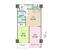 【兵庫県/神戸市灘区宮山町】トーカン六甲キャスティール 間取り図
