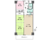 【兵庫県/神戸市東灘区北青木】ファミール青木 間取り図