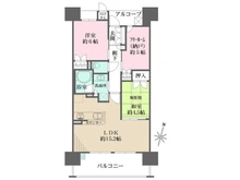 【兵庫県/神戸市東灘区向洋町中】Brillia六甲アイランドブランズリビオ 間取り図