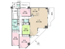 【兵庫県/芦屋市山手町】アーバンビュー芦屋山手D棟 間取り図