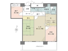 【兵庫県/神戸市東灘区向洋町中】RICイーストコート3番街 間取り図