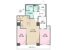 【兵庫県/神戸市東灘区向洋町中】RICウエストコート3番街1番館 間取り図