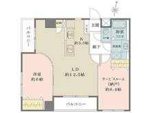 【東京都/足立区梅田】ユニオンパレス梅島 間取り図