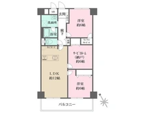 【東京都/江戸川区南葛西】なぎさニュータウン5号棟 間取り図