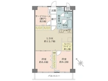 【東京都/江戸川区西葛西】ライオンズマンション西葛西第2 間取り図