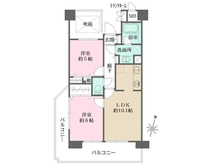 【埼玉県/戸田市本町】ダイヤモンドスクエア戸田公園 間取り図