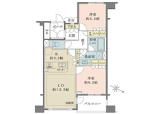 【東京都/世田谷区下馬】パークハウス下馬一丁目 間取り図
