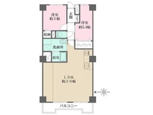 【東京都/世田谷区三軒茶屋】アンバサダー三軒茶屋 間取り図