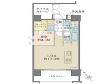 【東京都/世田谷区上馬】ザ・グランプルーヴ上馬 間取り図