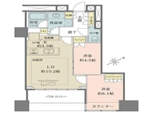 【東京都/世田谷区上馬】ザ・パークハウス三軒茶屋タワー 間取り図