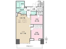 【東京都/江東区豊洲】ベイズタワー＆ガーデン 間取り図