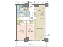 【東京都/江東区東雲】Wコンフォートタワーズ　EAST 間取り図
