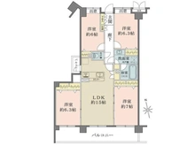 【神奈川県/横浜市鶴見区岸谷】コスモ鶴見岸谷公園 間取り図