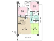 【神奈川県/横浜市鶴見区下末吉】日神パレステージ三ツ池公園 間取り図