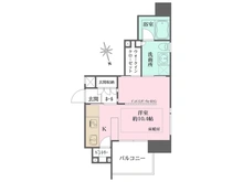 【神奈川県/川崎市川崎区大師本町】ベルジェンド川崎MIYABIテラス 間取り図