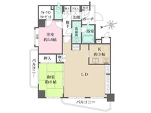 【東京都/品川区南品川】ラビ・ゼームス坂 間取り図