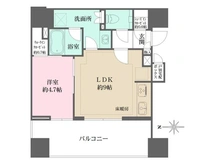 【東京都/大田区大森北】ザ・パークハウス大森タワー 間取り図