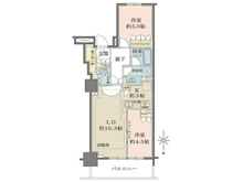 【東京都/品川区東品川】プライムパークス品川シーサイドザ・タワー 間取り図