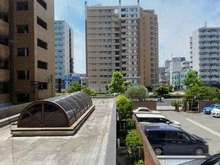 【東京都/大田区大森本町】大森海岸パークハウスW棟 バルコニーからの眺望　大規模修繕工事中(2026年11月完了予定)