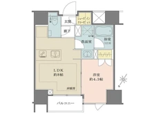 【東京都/品川区東大井】ピアース大井仙台坂 間取り図