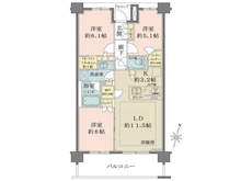 【東京都/杉並区和田】ザ・パークハウス杉並和田 間取り図