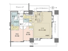 【東京都/杉並区和田】グローベルザ・スクエア東高円寺 間取り図