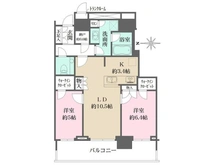 【東京都/中央区晴海】ザ・パークハウス晴海タワーズティアロレジデンス 間取り図