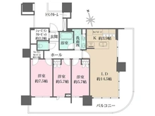 【東京都/中央区晴海】HARUMI FLAG SUN VILLAGE 間取り図